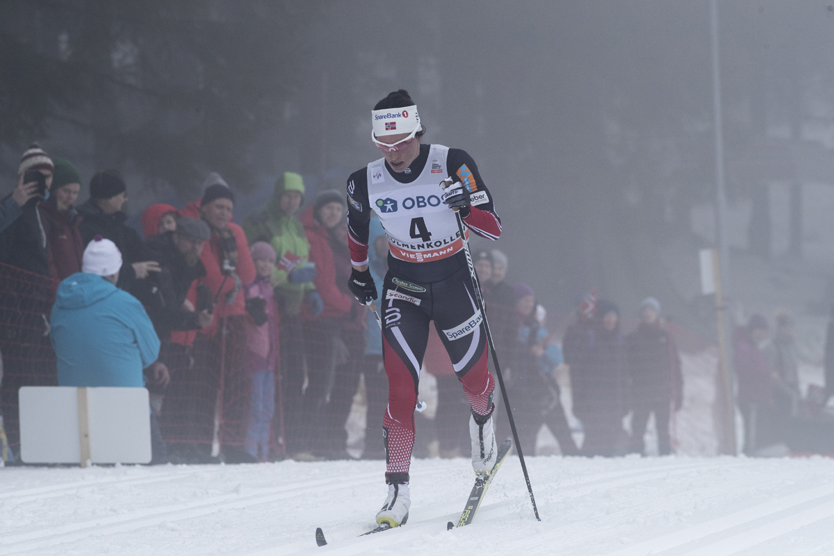 Bjørgen Owns Holmenkollen 30 k with More Than 2-Minute Win; Randall 20th