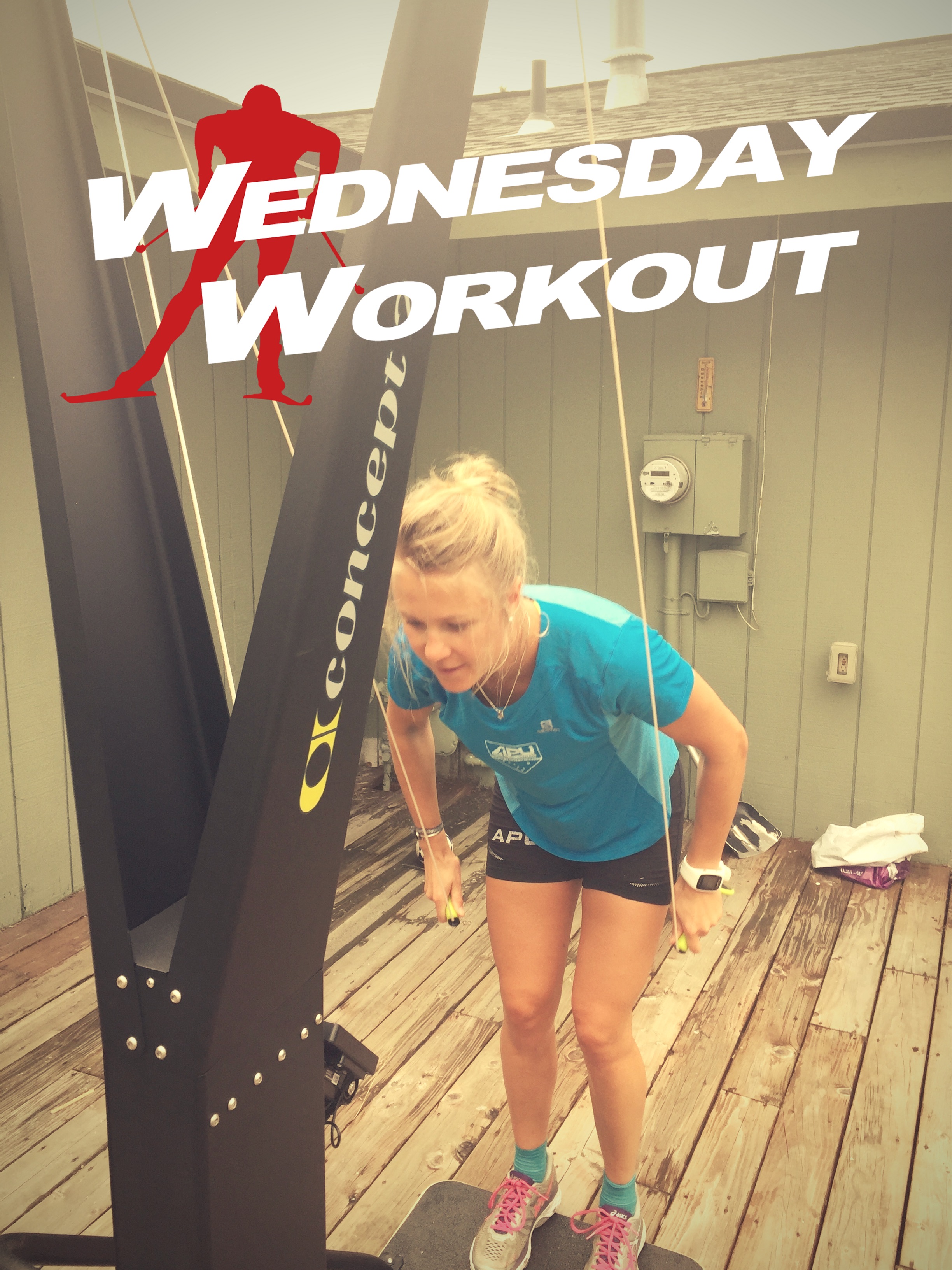 Wednesday Workout: SkiErg Intervals with Sadie Bjornsen