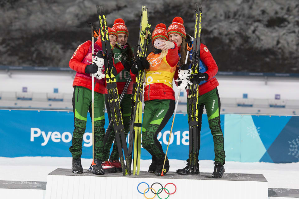 Belarus Nabs First Olympic Gold in Women’s Relay; Canada 10th, U.S. 13th