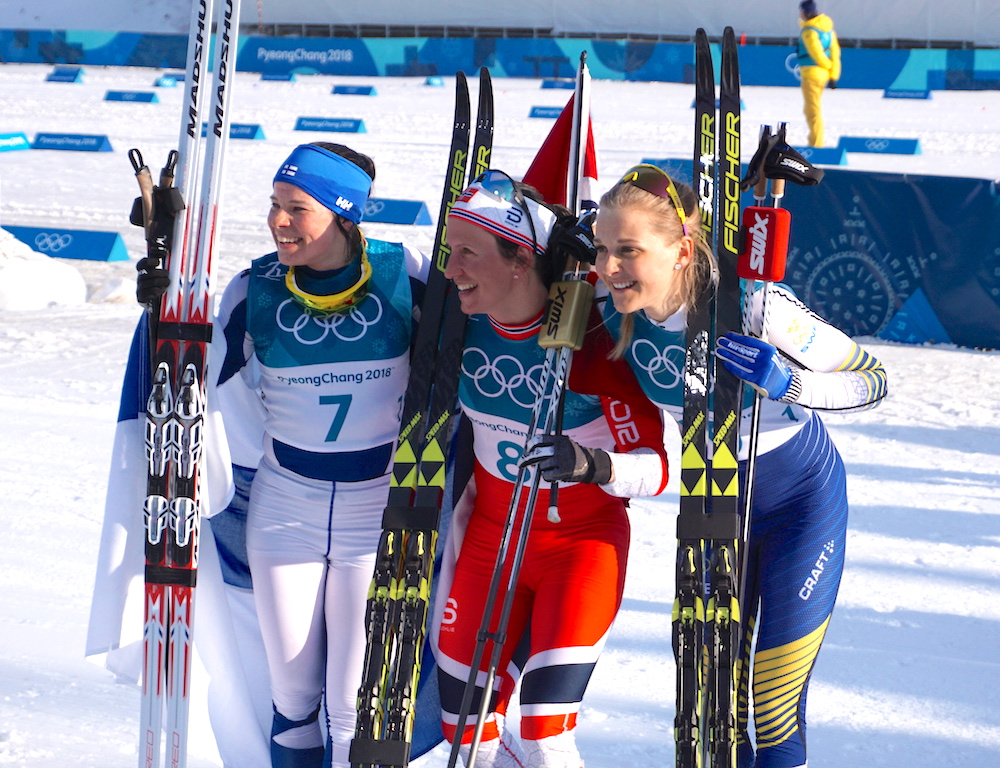 Classic Bjørgen Closes Out Olympic Career with 30 k Gold; Diggins 7th