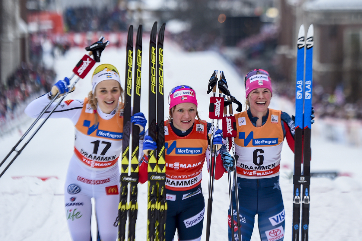 Falla for the Win, Diggins Third in Drammen Classic Sprint