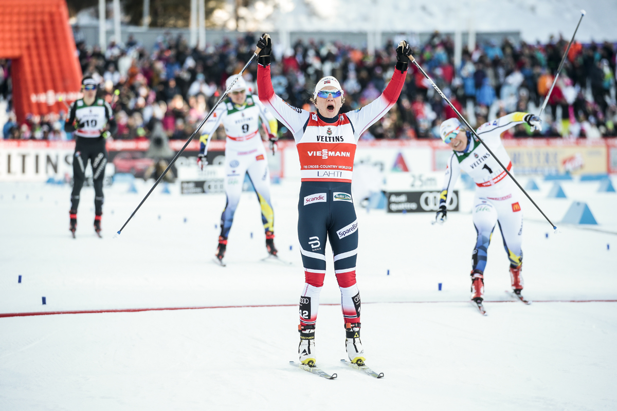 World Cup Returns: Falla Holds Off Swedes, Caldwell 8th in Lahti Skate Sprint