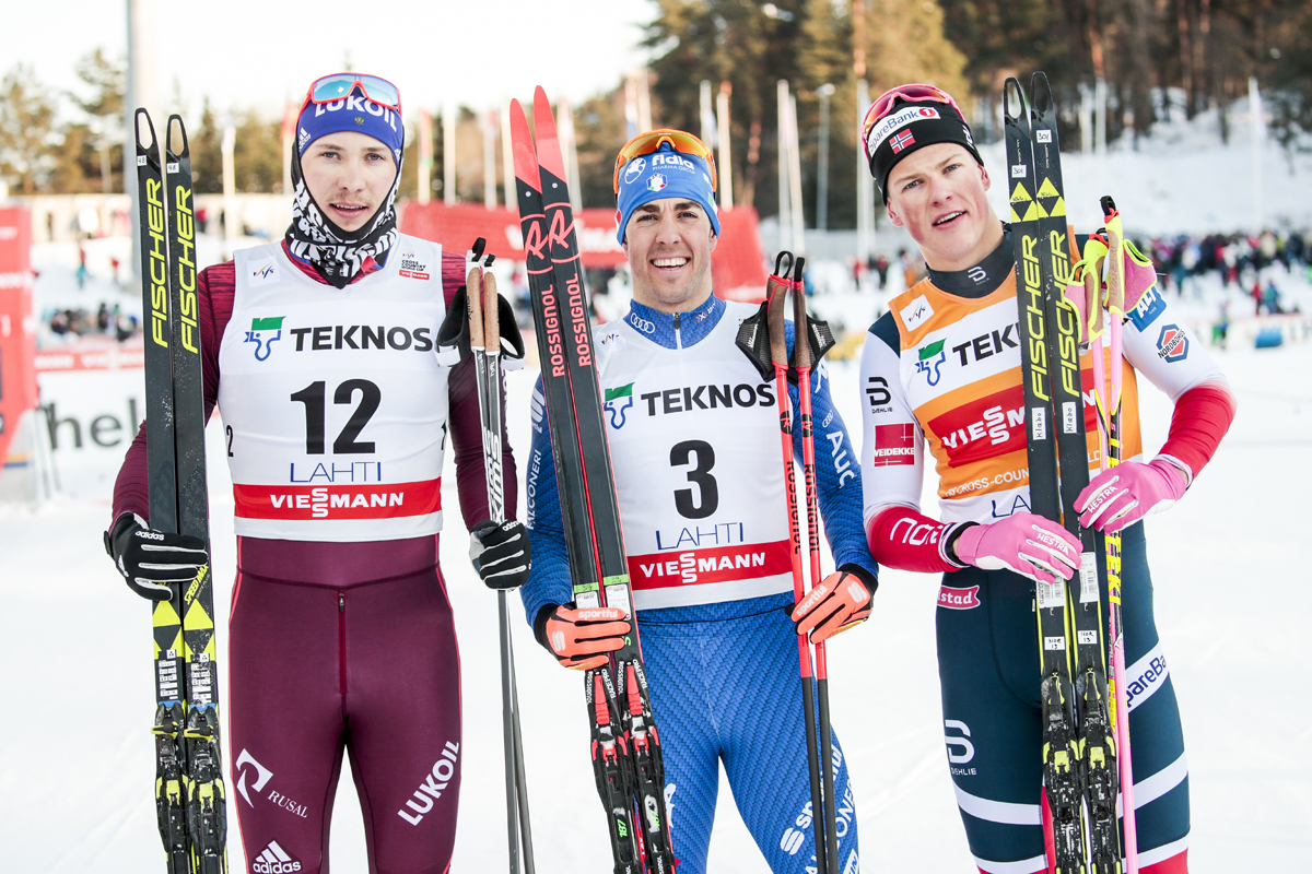 On World Champ Turf, Pellegrino Crushes Lahti Sprint; Bolger 11th in World Cup Debut