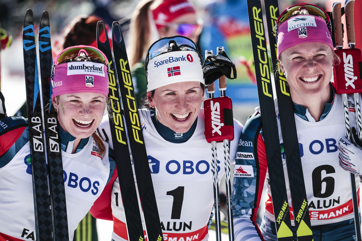 U.S.A. Storms Falun World Cup Finals Podium; Diggins 2nd in Overall World Cup