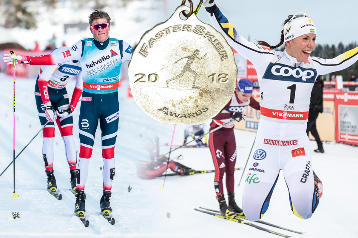 FasterSkier’s International Skiers of the Year: Charlotte Kalla and Johannes Høsflot Klæbo
