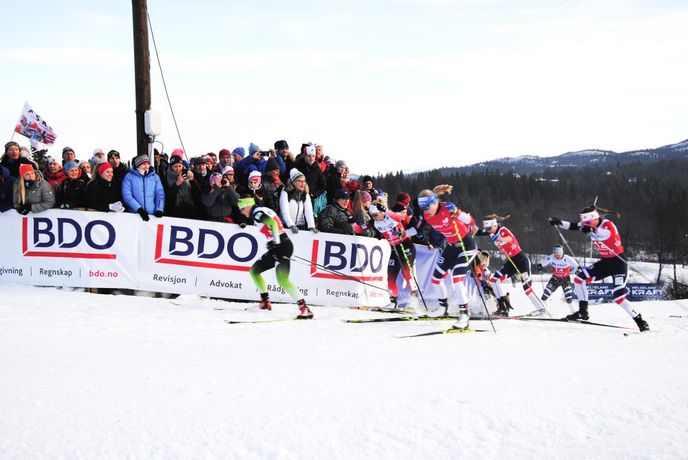 Skate Sprints in Beito: Klæbo and Falla Win with Challengers Right Behind