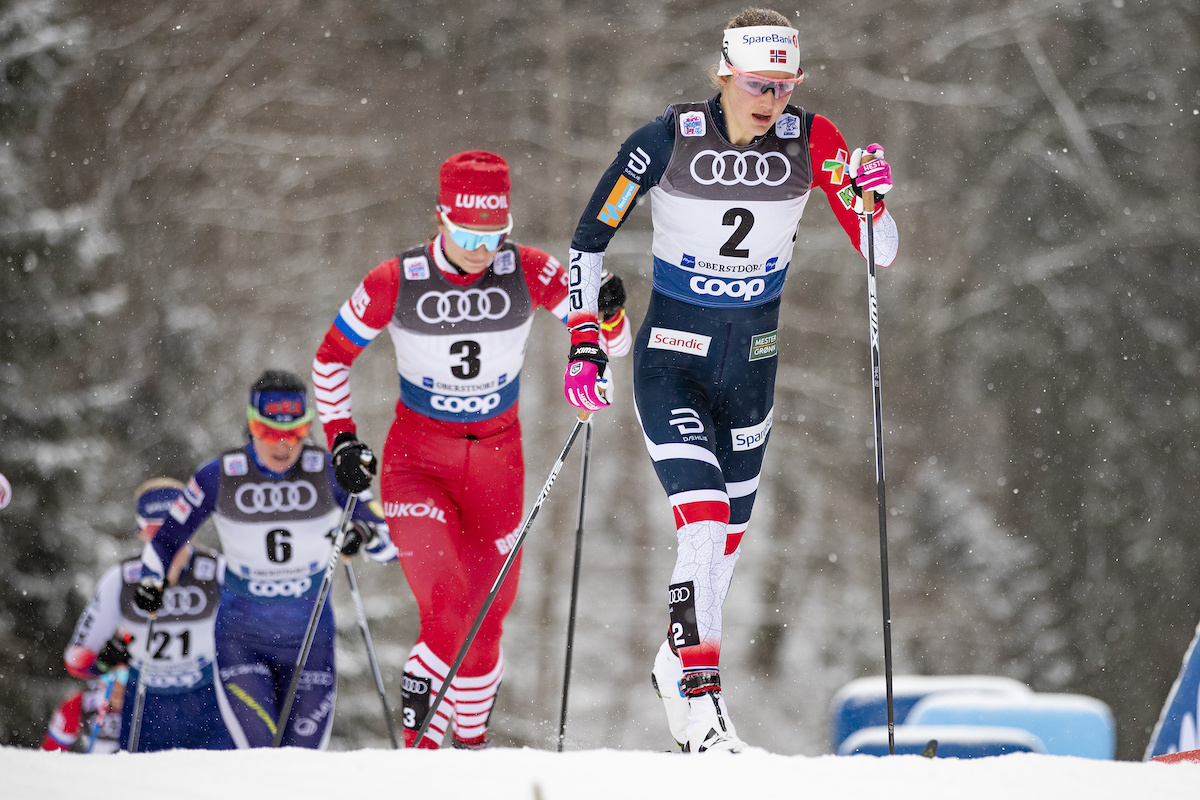 Østberg wins in Oberstdorf and takes TdS Lead; Diggins 11th