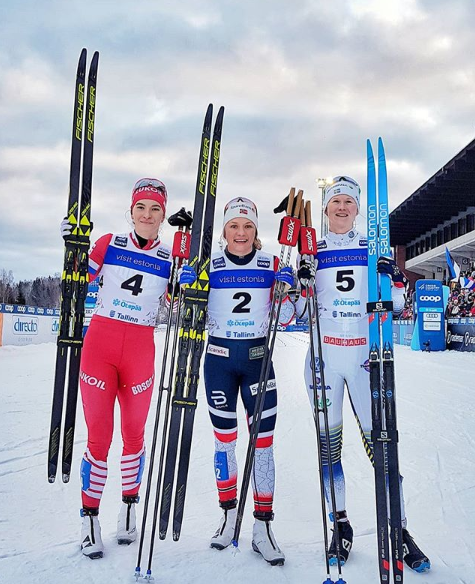 Norway’s Falla Leaves No Doubt with Otepää Win; Diggins in 12th