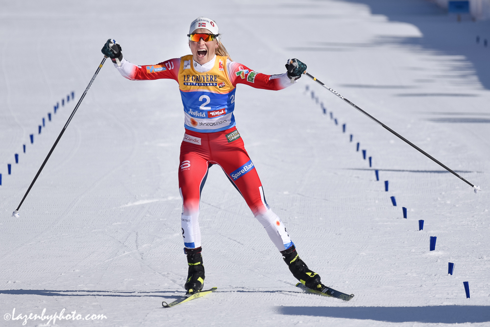 After a Long Wait, Johaug Wins Second Gold Medal in the World Championship Skiathlon; Brennan 10th