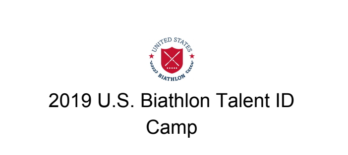 2019 U.S. Biathlon Talent ID Camp Info/Application