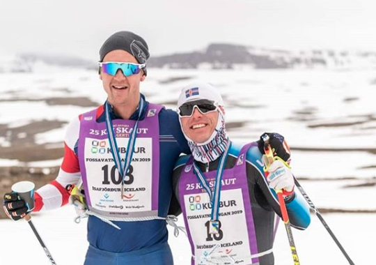 Race-cation: Erik Bjornsen and Marine Dusser on Iceland and the Fossavatn Ski Marathon