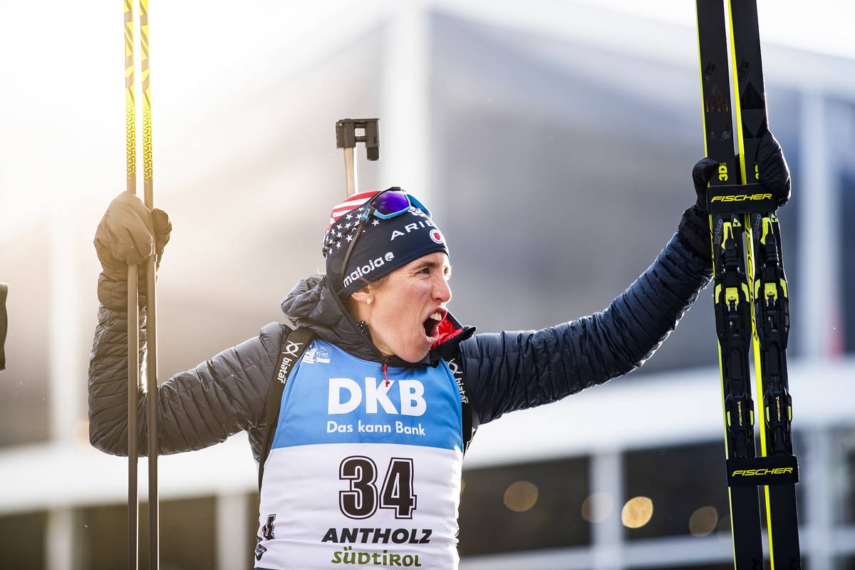 Silver for Susan Dunklee at 2020 IBU World Championships