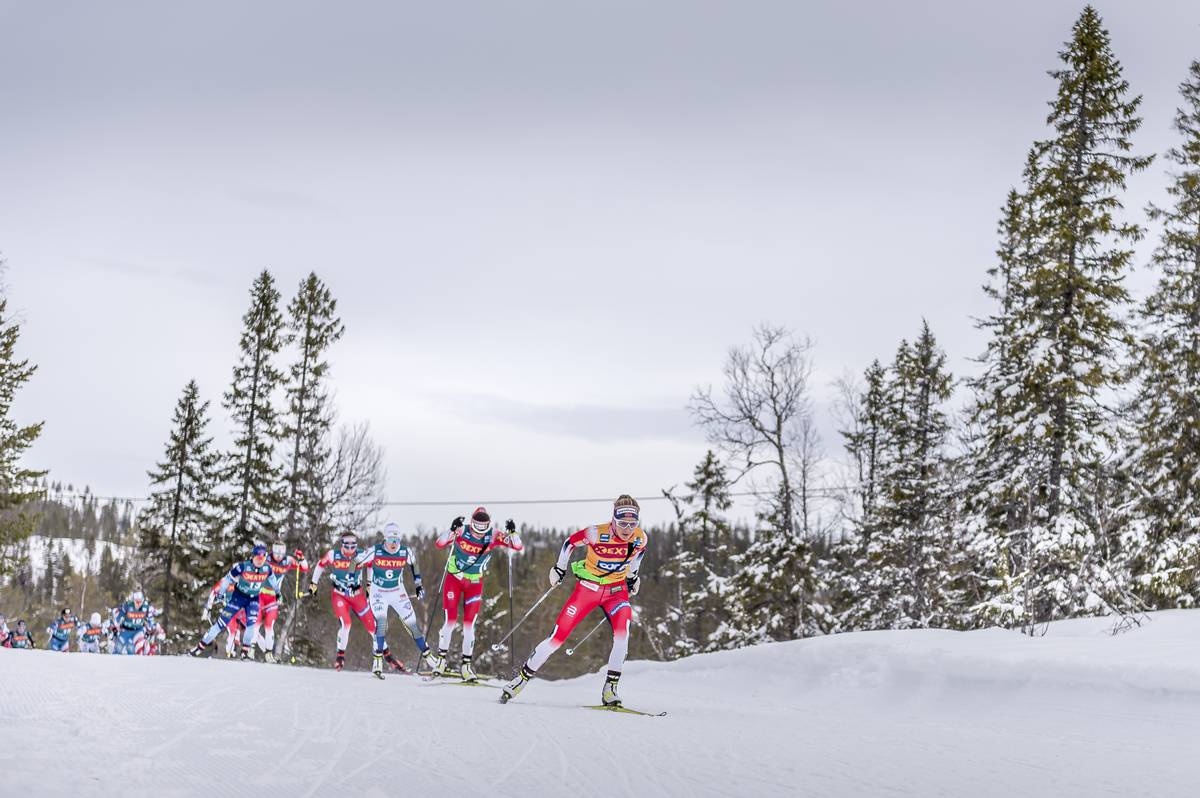 Mother Nature Forces a Re-Route; Johaug Fights For the Win (updated with Diggins audio interview)