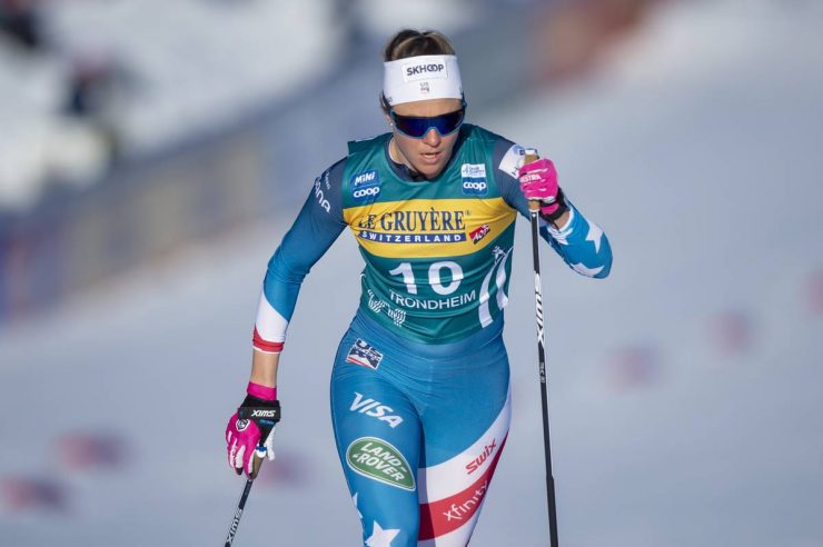 22.02.2020, Trondheim, Norway (NOR):<br /> Sadie Maubet Bjornsen (USA) - FIS world cup cross-country, individual sprint, Trondheim (NOR). www.nordicfocus.com. © Thibaut/NordicFocus. Every downloaded picture is fee-liable.