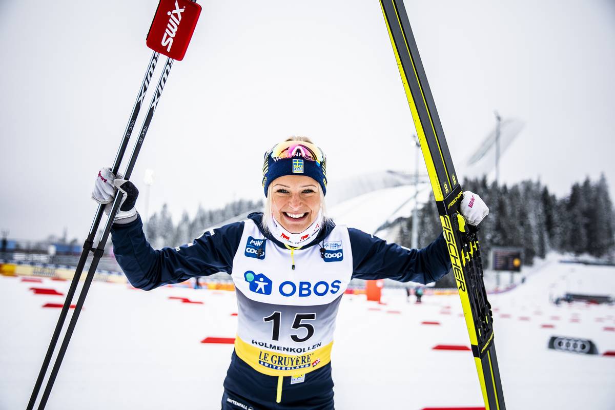 Sans Fans, Sweden’s Karlsson Takes Johaug at the Holmenkollen Line