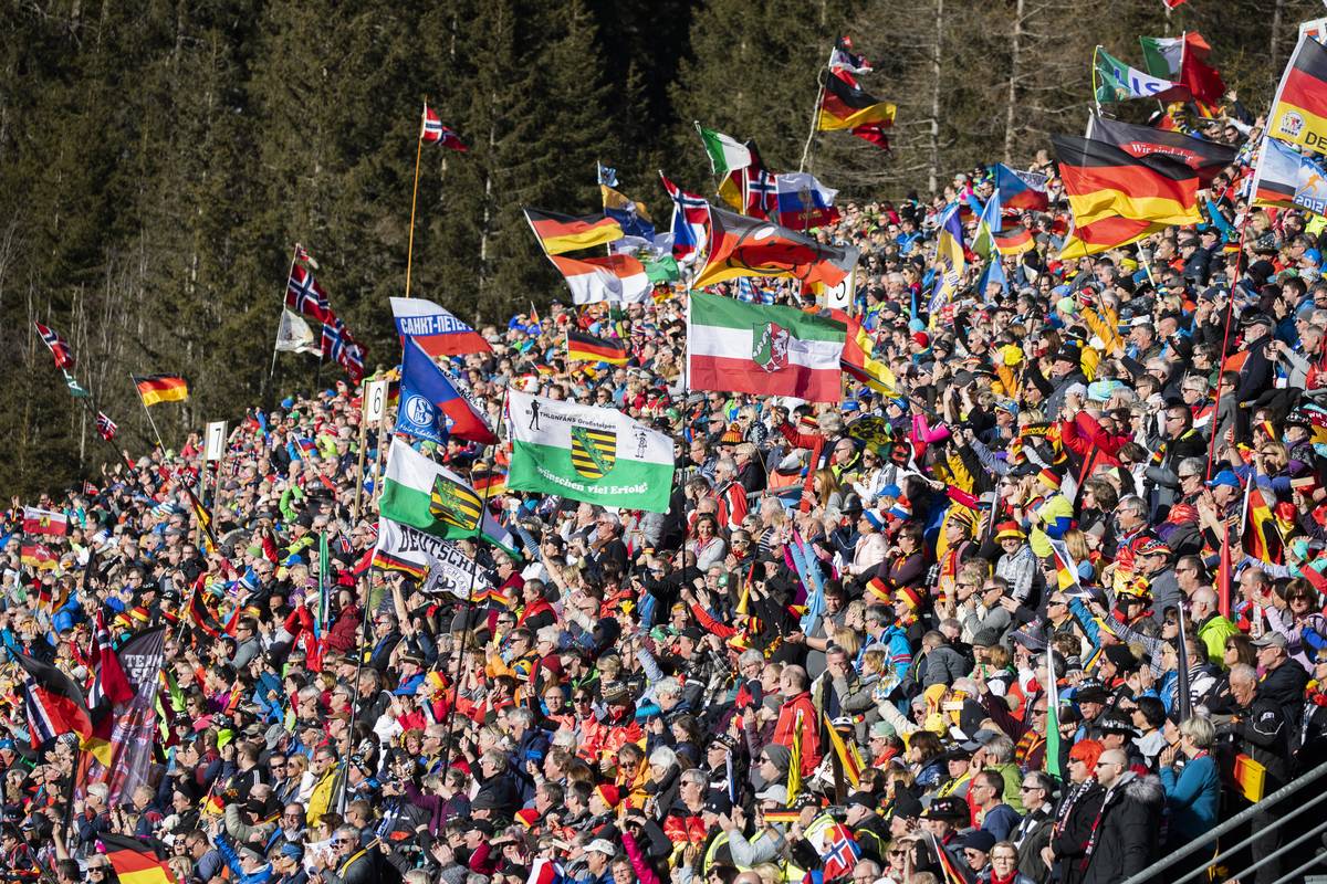 Dense crowds at the 2020 IBU World Championships in Antholz, Italy: a thing of the past? (Photo: NordicFocus) 