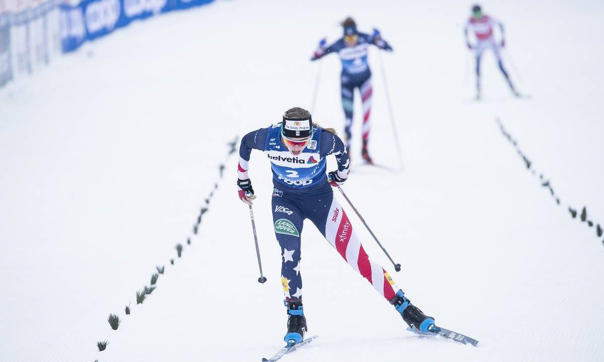 Diggins and Brennan Go 1-2 in Stage 3 of the Tour de Ski (Updated)