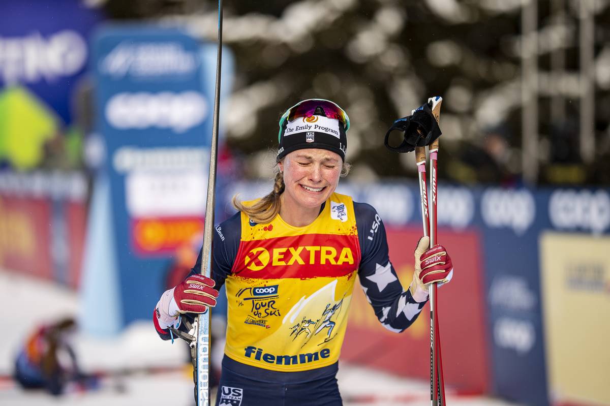 Noord Amerika Te voet huren Diggins Becomes the First North American to Win the Tour de Ski –  FasterSkier.com