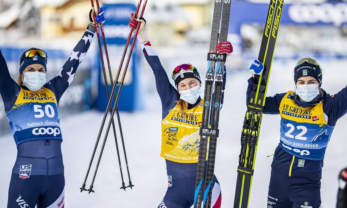 American Women Light Up Toblach With Another Diggins-Brennan 1-2 Performance