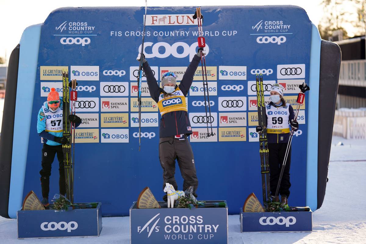 A Historic Season For Diggins: World Cup Overall Champion – FasterSkier.com