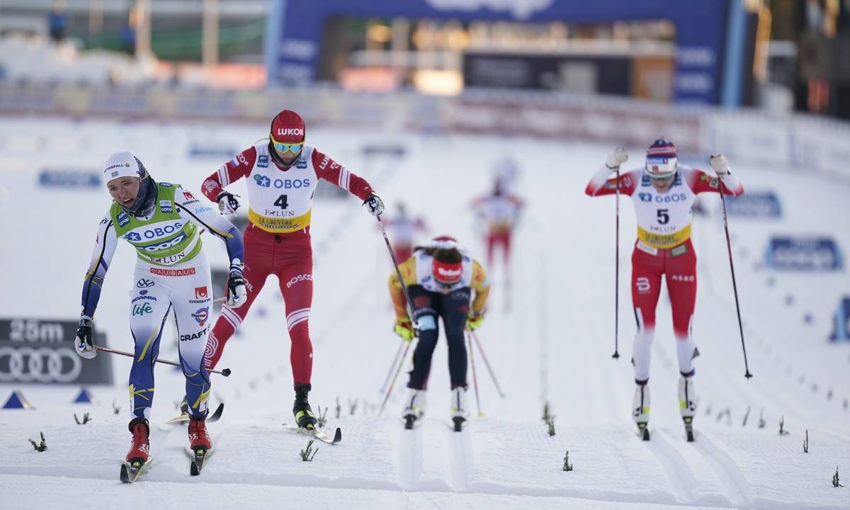 Svahn Takes the Victory in a Tight Sprint Finish in Falun; Diggins 7th (Updated)