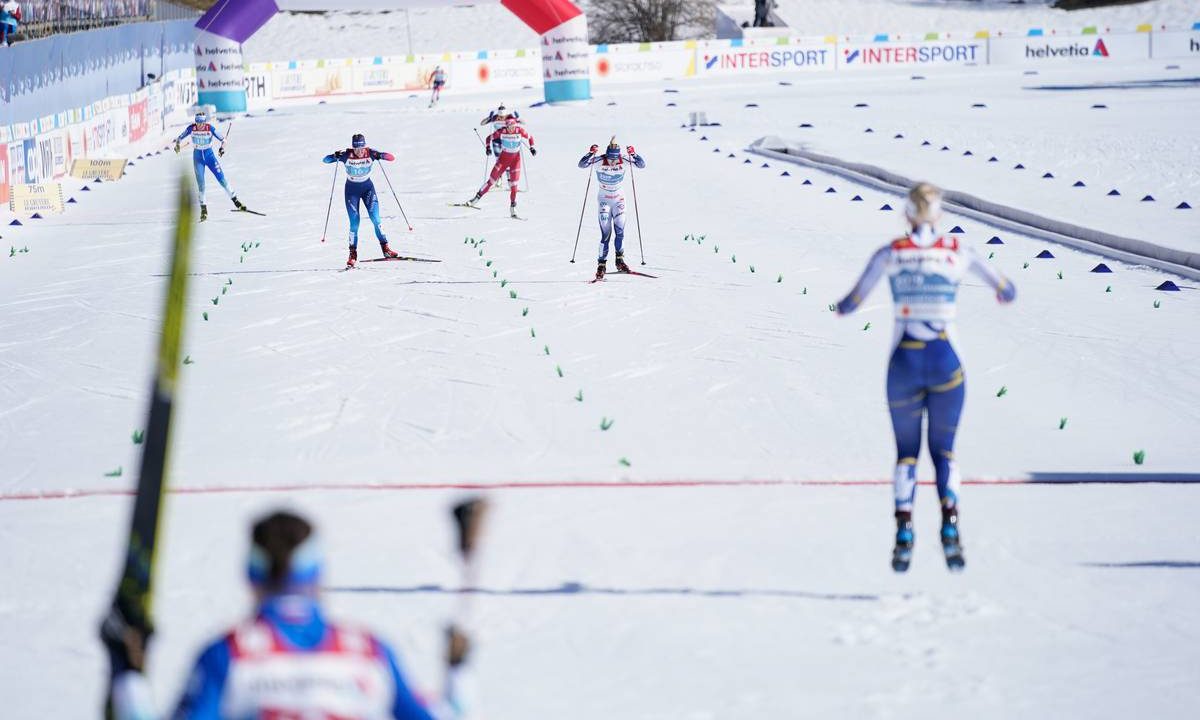 Sweden’s Sundling Edges Out Switzerland for Team Sprint Gold; USA 5th