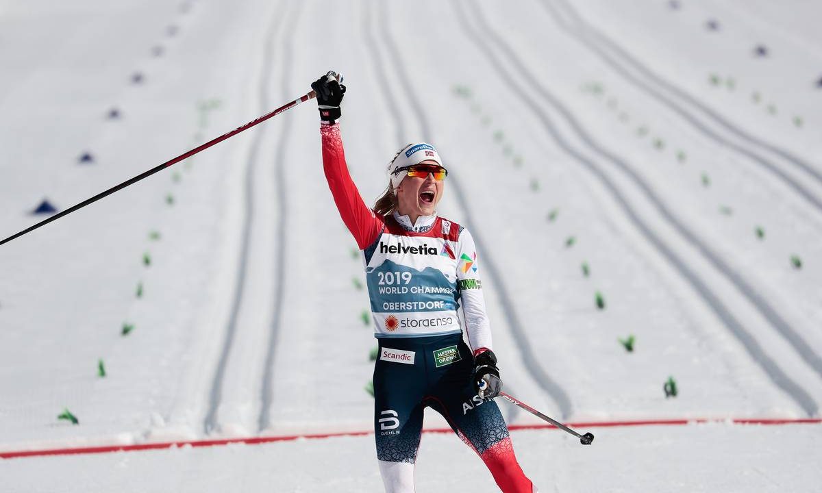 Johaug Runs Away With Gold in the 30-kilometer Classic; Maubet Bjornsen 15th in Final Professional Race