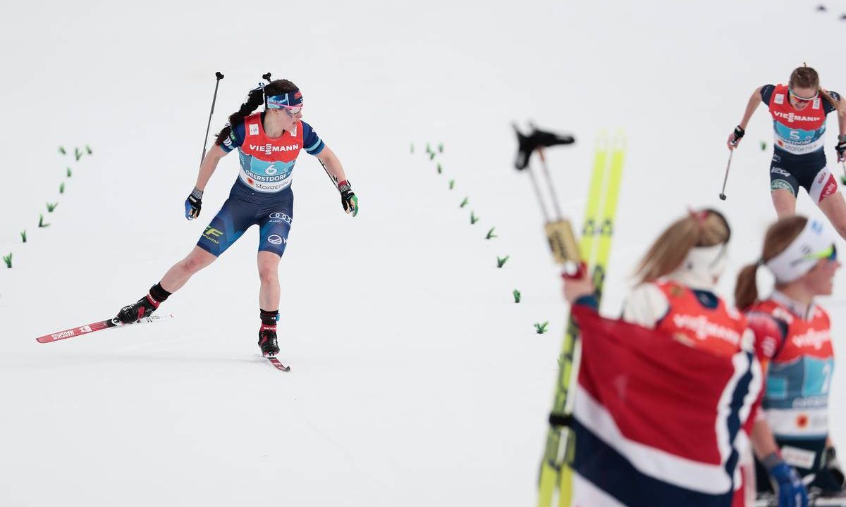 Norway Leaves No Doubt in 4 x 5 k Championship Relay Win; Finland and U.S. Down to the Wire with Finland Taking Bronze.