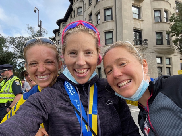 Randall, Sargent, and Stephen Take on the 2021 Boston Marathon