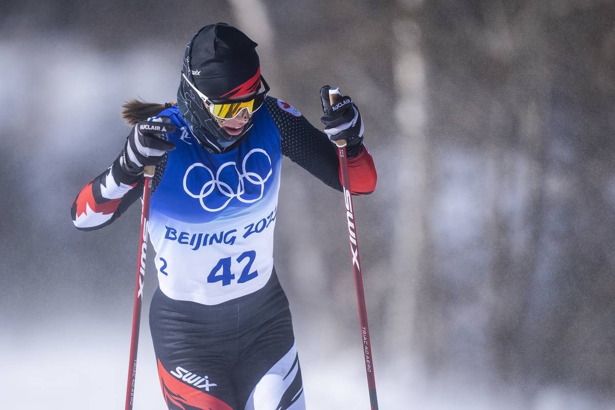 (Press Release) Cendrine Browne Skis to Canadian Olympic Record Finishing 16th in Nordic Marathon Katherine Stewart-Jones battles to second top-30 in Beijing
