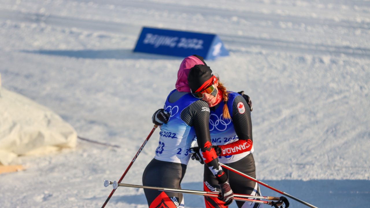 (Press Release) Cendrine Browne Battles to 20th in Epic Olympic Skiathlon