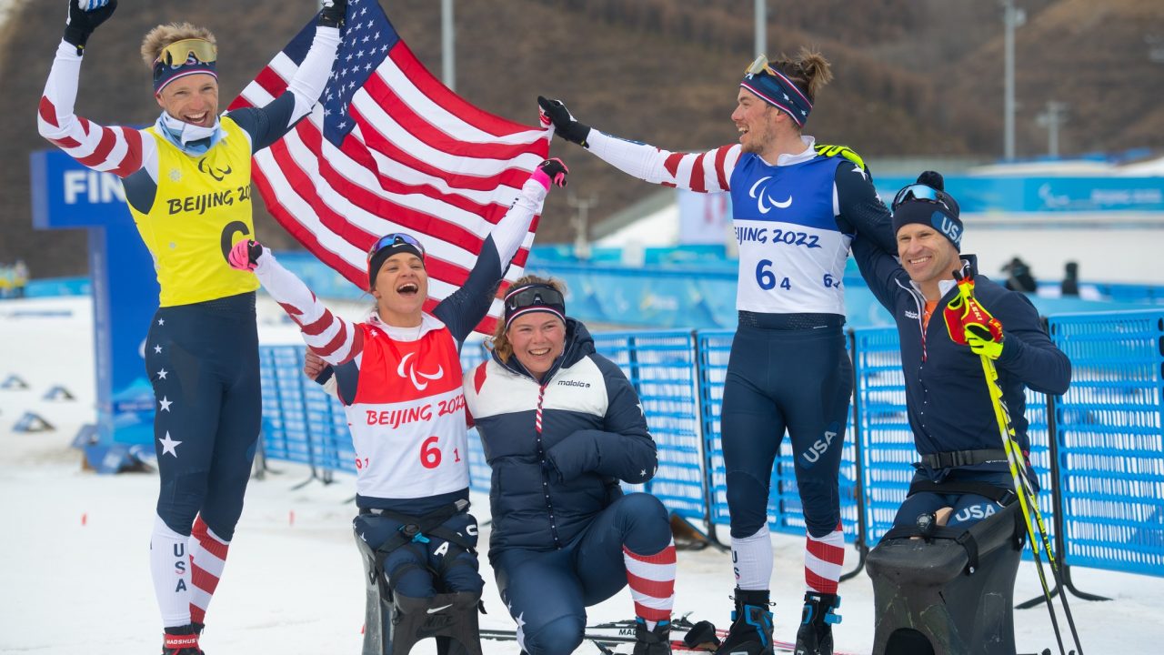 (Press Release) Team USA Wins Mixed Relay Gold to Close Out Nordic Skiing at 2022 Paralympic Winter Games