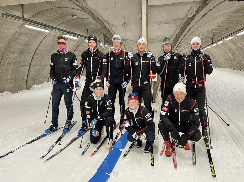 Men at Work: U.S. Ski Team Takes on Torsby Ski Tunnel