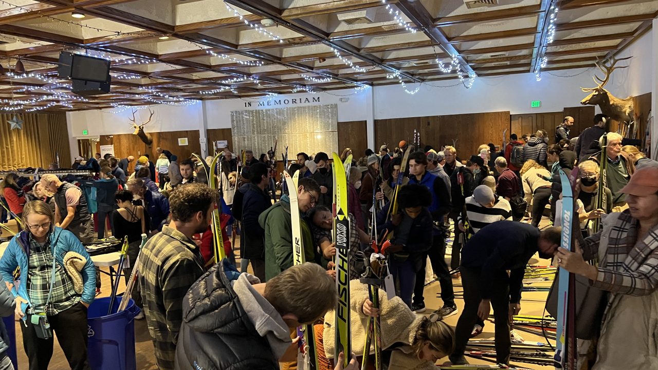 Signs of the Season:  Ski Sale/Ski Swap traditions fuel local clubs