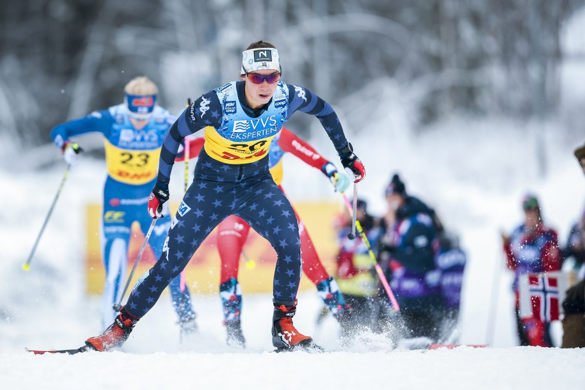 Diggins and Kern Finish Top Ten in Lillehammer Sprint