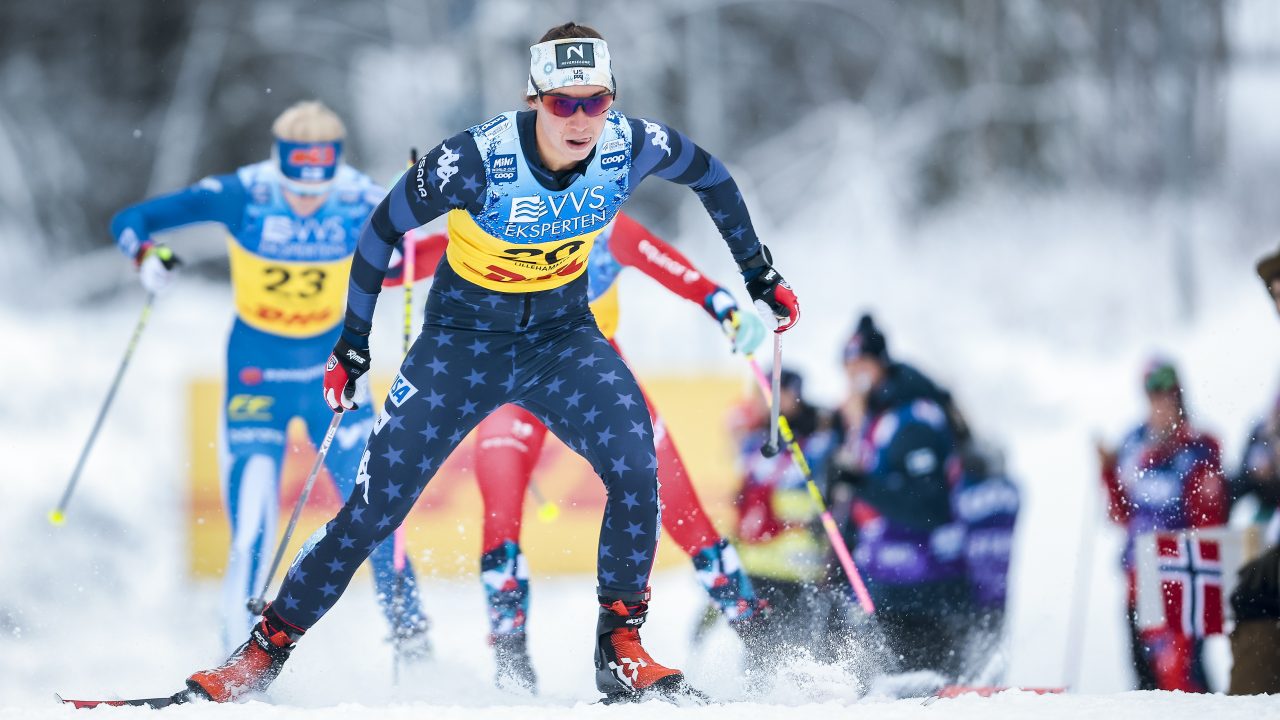 Diggins and Kern Finish Top Ten in Lillehammer Sprint