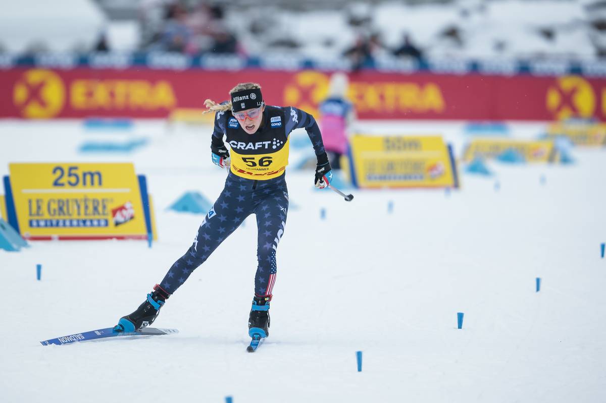 Diggins Takes the Victory in Lillehammer Thriller