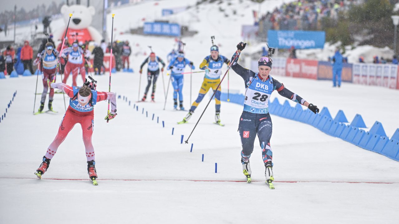 Hanna Oeberg of Sweden Claims Women’s Mass Start Title, Lunder 7th