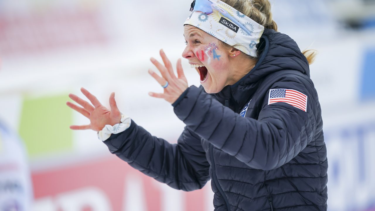 Jessie Diggins won gold. Now, she and all adjacent Americans are basking in European adulation.