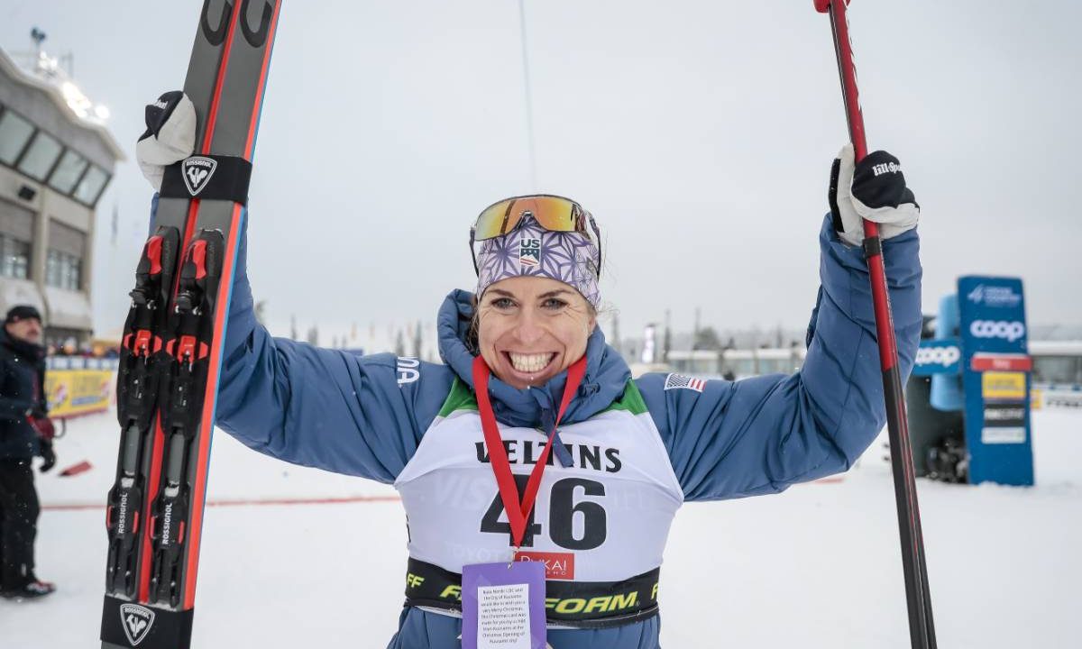 Rosie Brennan Skis to First Career Classic Podium