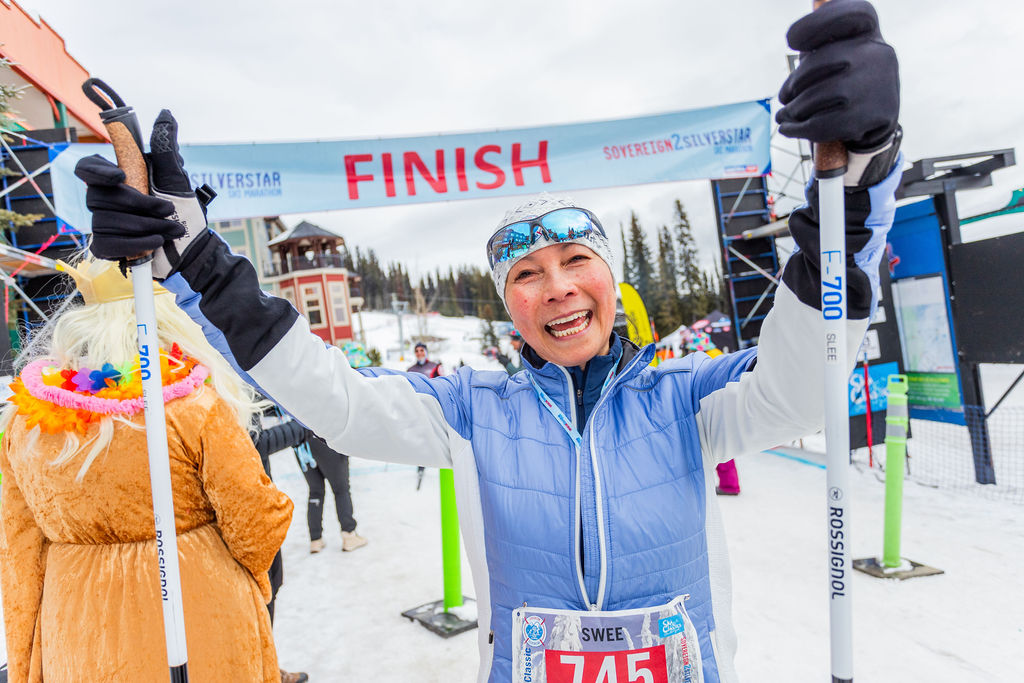 3rd Annual Sovereign 2 SilverStar Ski Marathon 2024:  Exciting finishes, many winners, great season finale