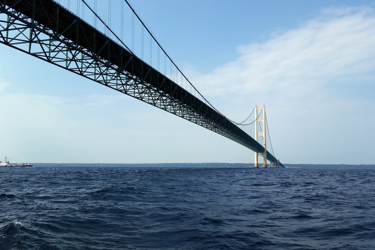 The Old Man and the Lake: A Skier’s Swim Across the Mackinac Straits. Part I