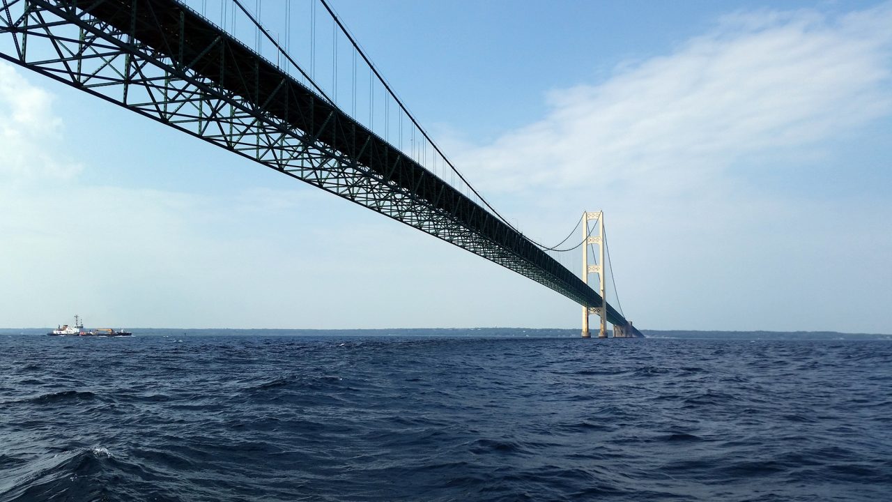 The Old Man and the Lake: A Skier’s Swim Across the Mackinac Straits. Part I