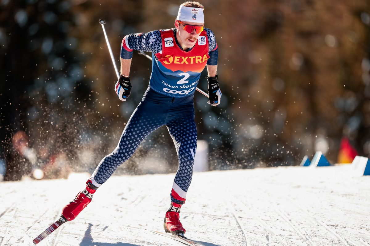 Ogden Battles Through Broken Pole in Final As Klaebo Wins Tour de Ski Stage 1