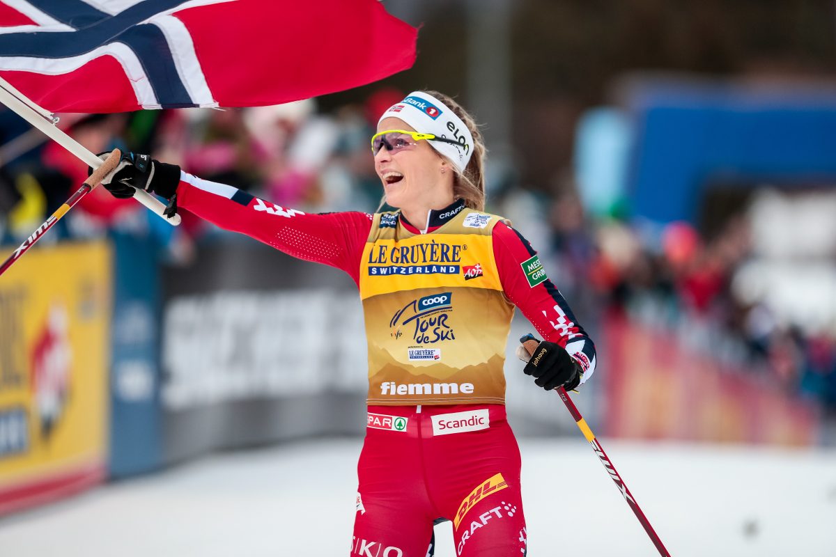 Johaug Wins Alpe Cermis and Tour. Diggins Third Overall