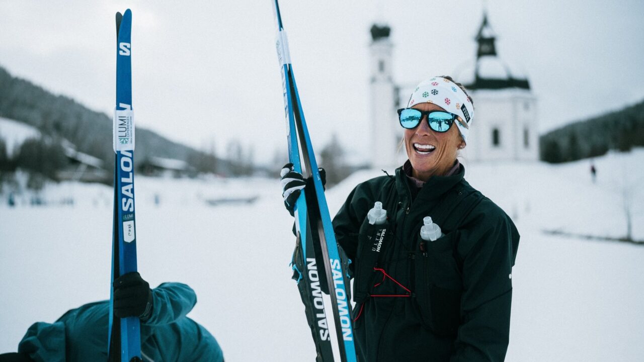 Courtney Dauwalter Visits Seefeld & Seiser Alm With Lumi
